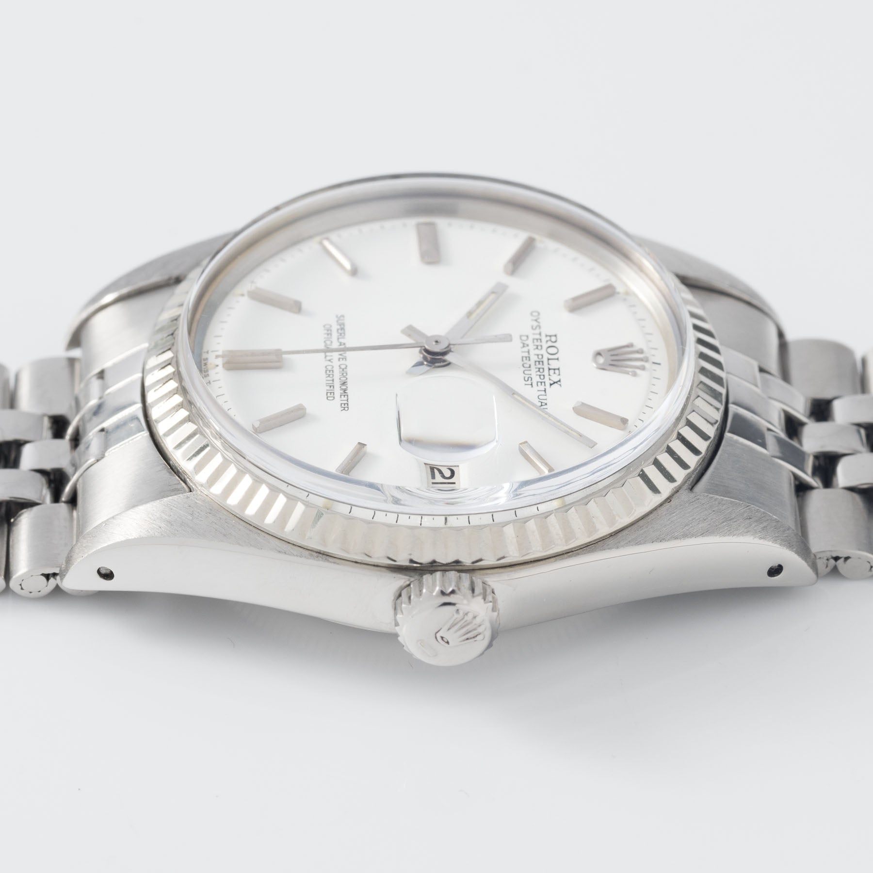 Rolex Datejust 1601 Cool Matte White Dial