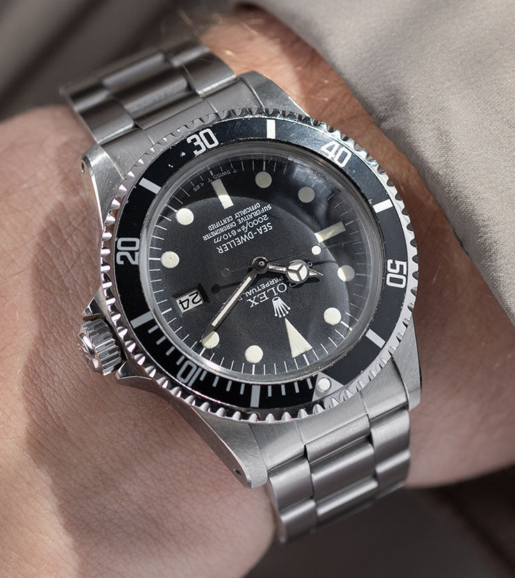 Rolex Seadweller 1665 Rare Stunning Rail Dial