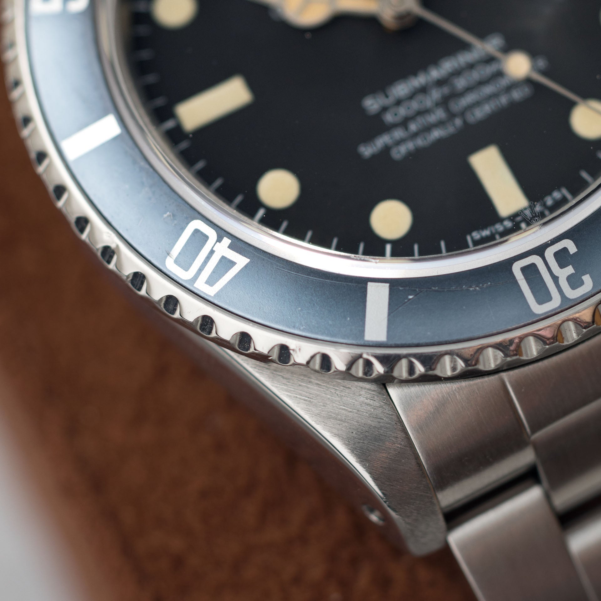 Rolex Submariner Date 16800 Matte Dial Faded Bezel Box and Papers