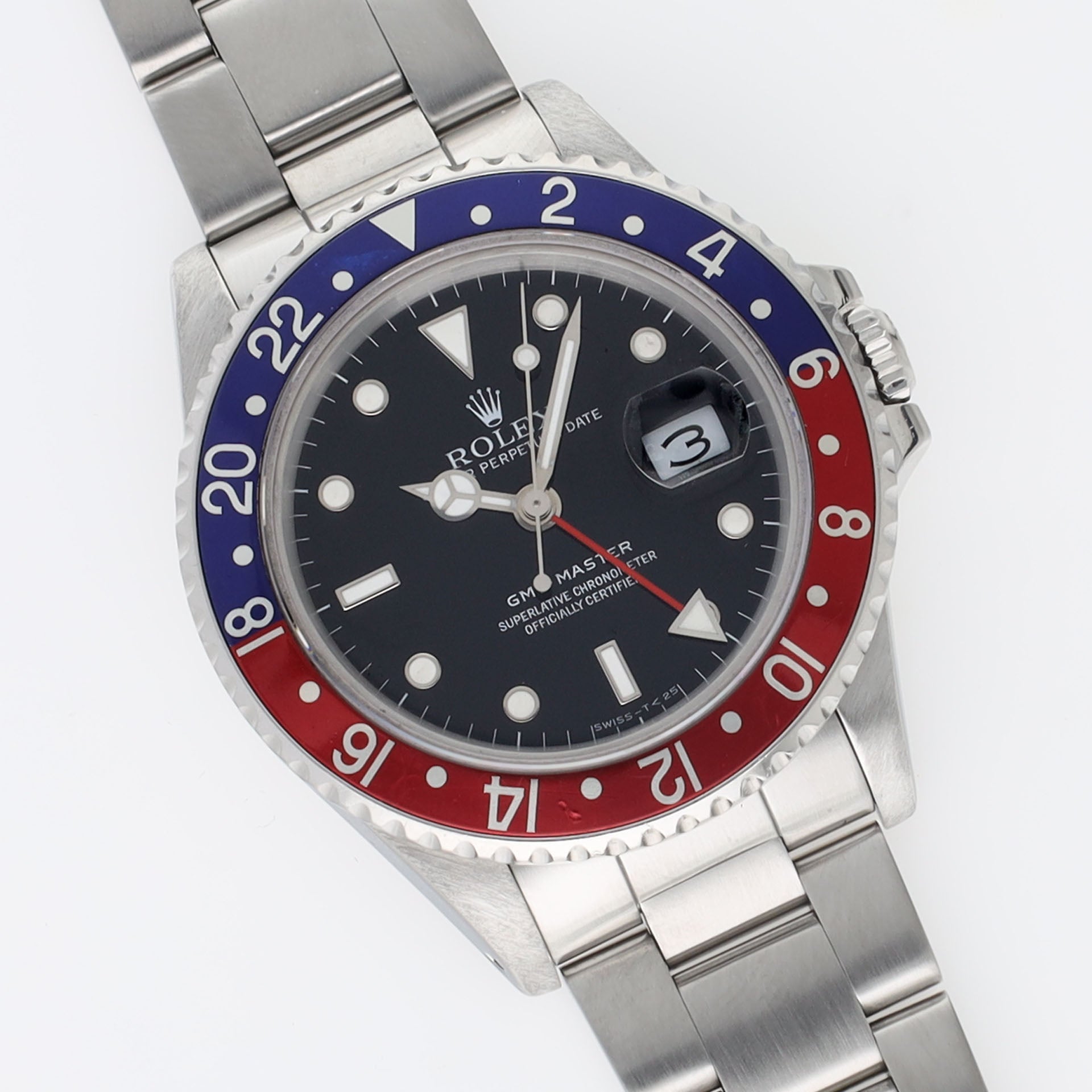 Rolex GMT-Master 16700 Pepsi Tritium Dial