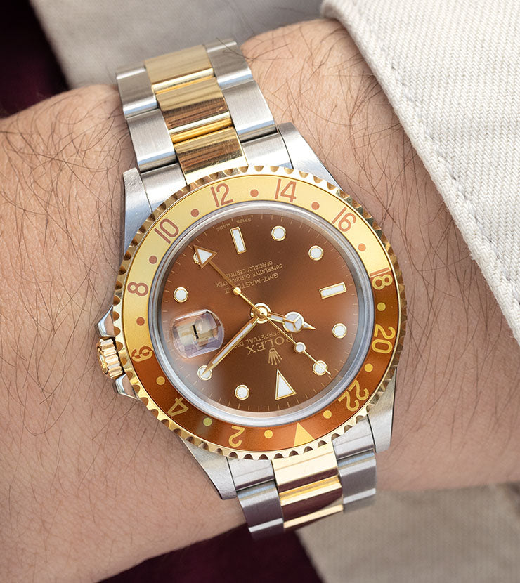 Rolex GMT-Master 2 16713 Brown Dial Root Beer