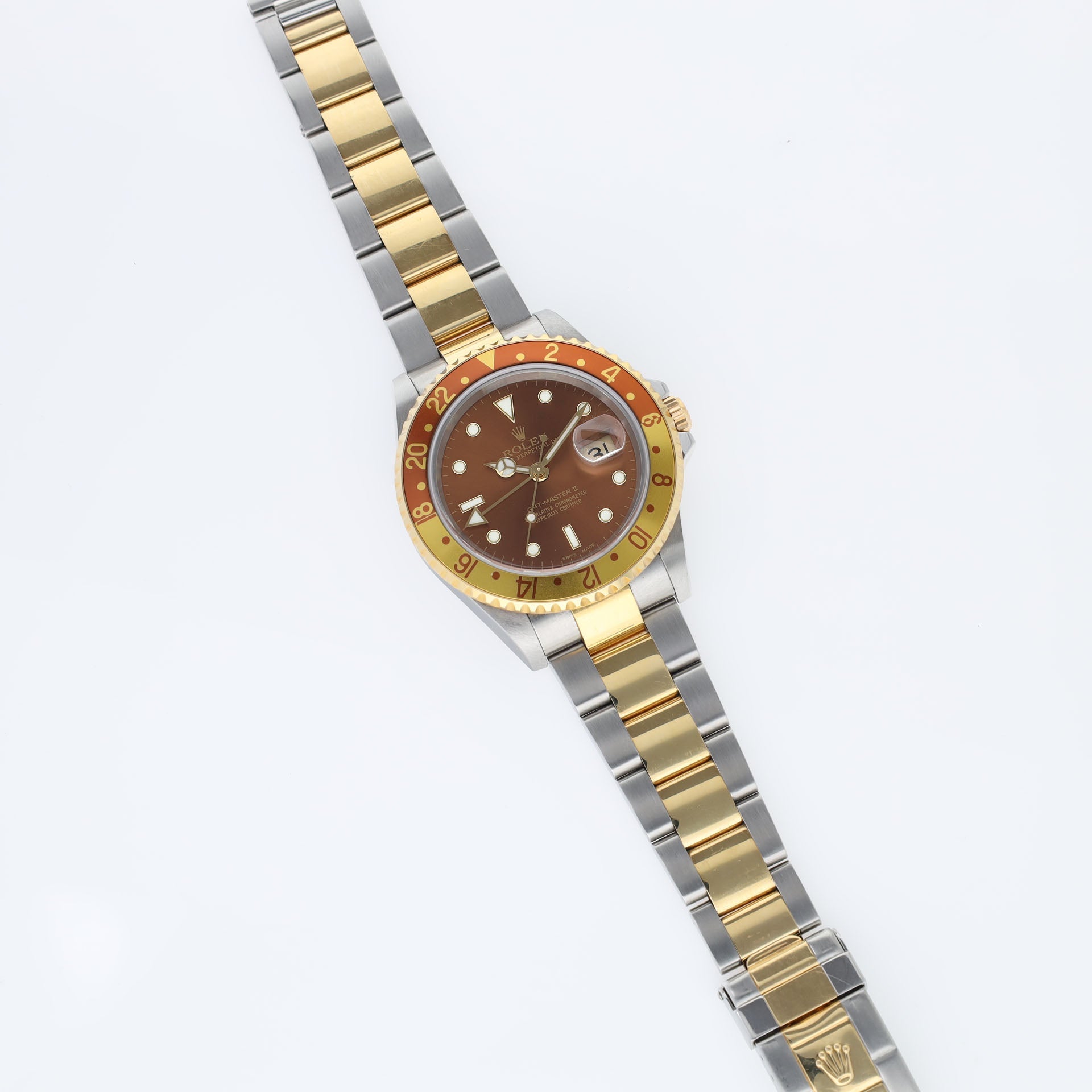 Rolex GMT-Master 2 16713 Brown Dial Root Beer