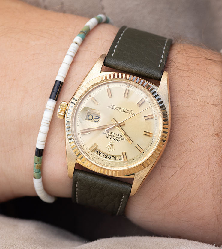 Rolex Day-Date 1803 Yellow Gold Wide Boy Dial