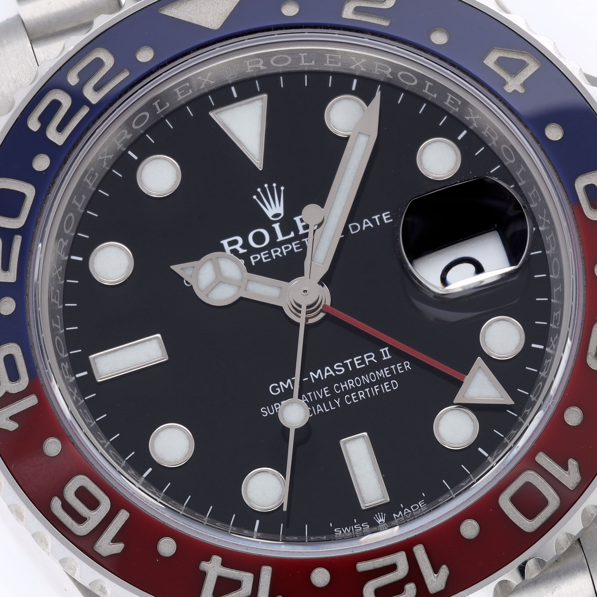 Rolex GMT-Master 2 126710 BLRO Pepsi Ceramic Bezel Full Set