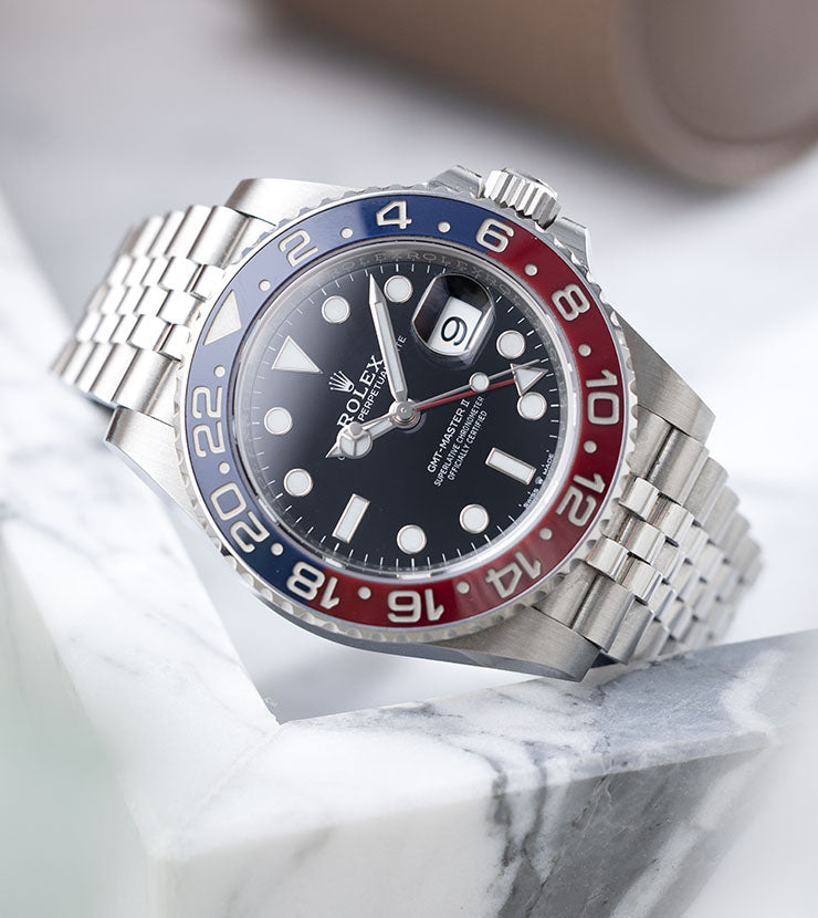 Rolex GMT-Master 2 126710 BLRO Pepsi Ceramic Bezel Full Set