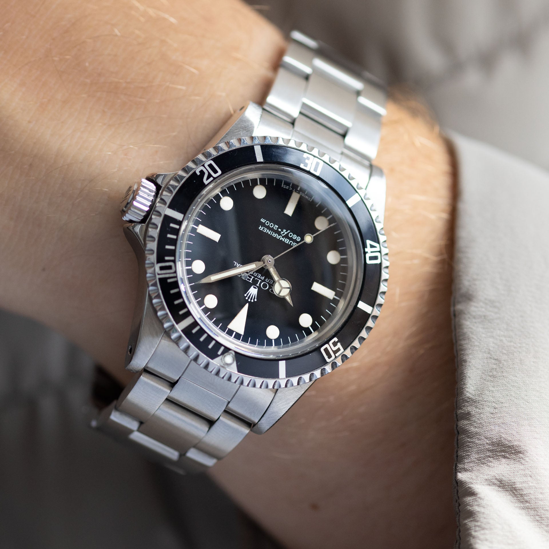 Rolex Submariner 5513 Mk3 Maxi Dial