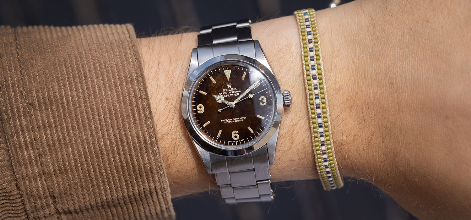 Rolex Explorer 1016 Gilt Tropical Dial