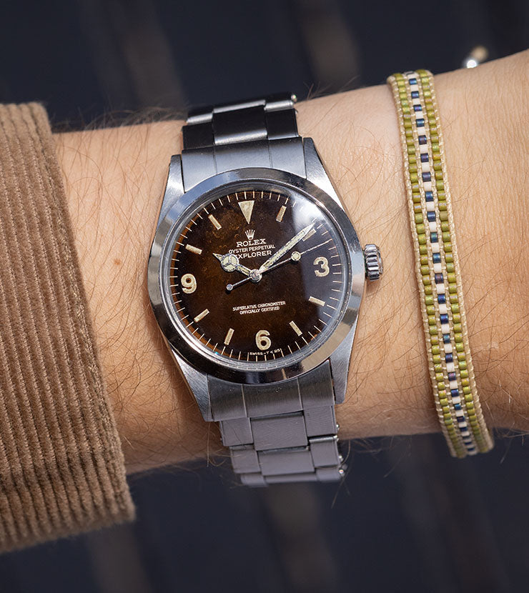 Rolex Explorer 1016 Gilt Tropical Dial