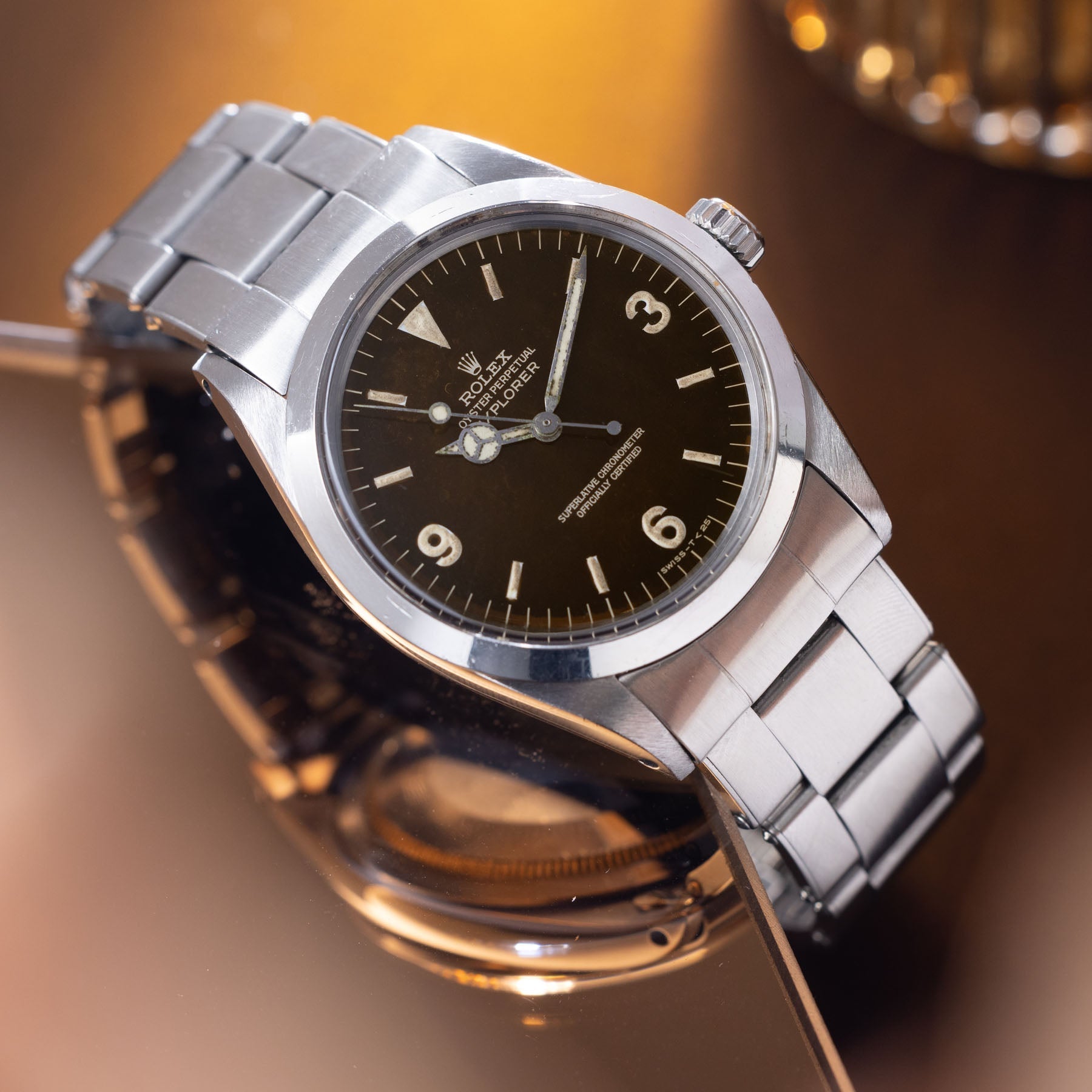 Rolex Explorer 1016 Gilt Tropical Dial