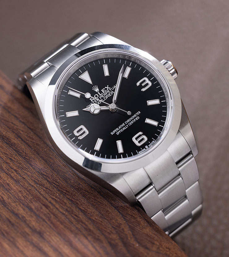 Rolex Explorer 124270 2022 Model 36mm Box and Papers