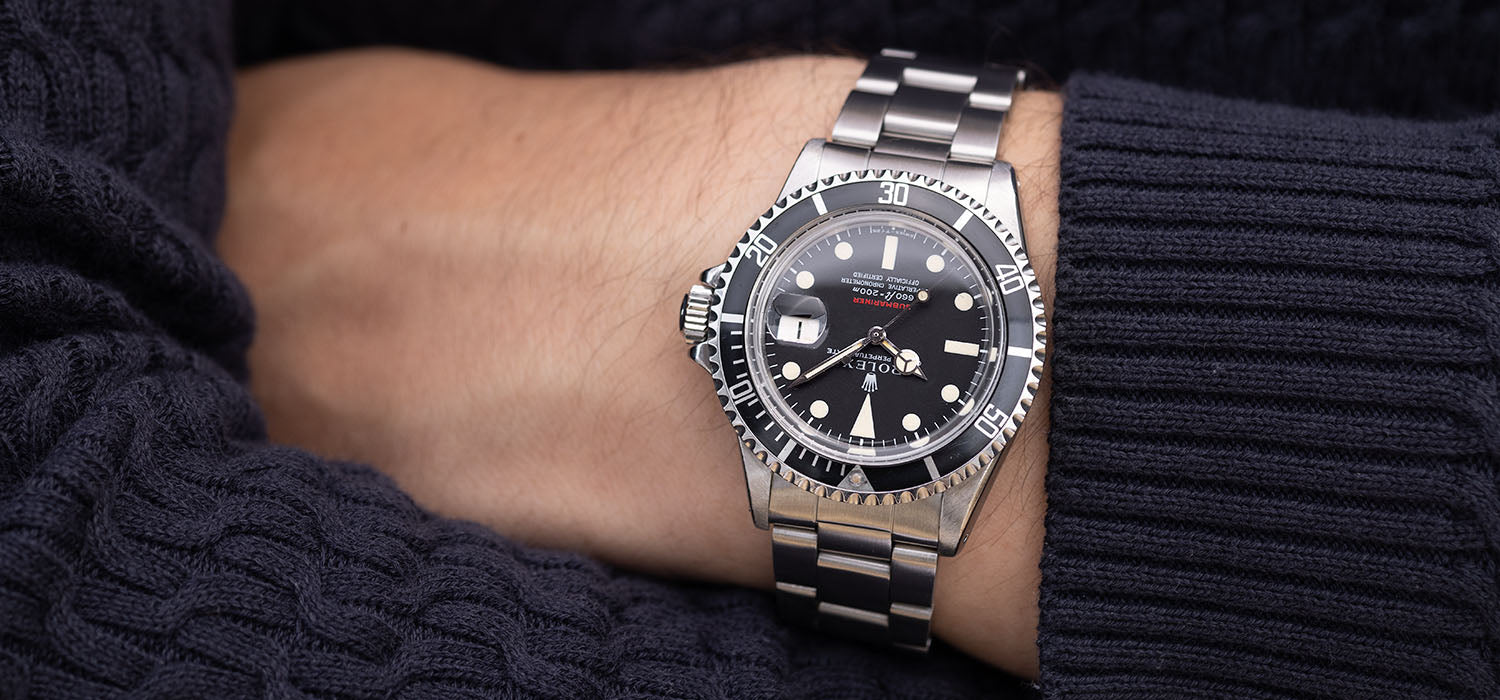 Rolex Submariner Date 1680 Mk4 Red Sub Dial