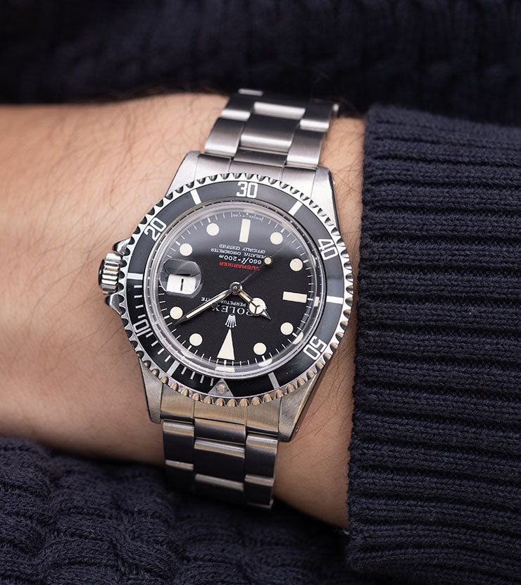 Rolex Submariner Date 1680 Mk4 Red Sub Dial