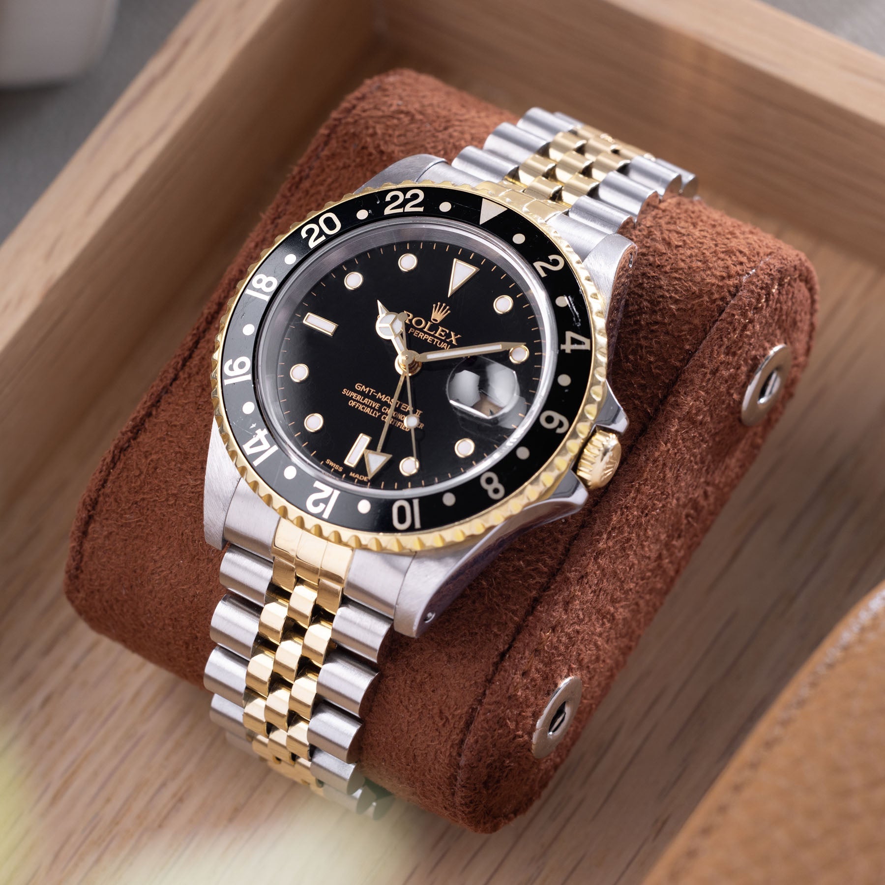 Rolex GMT-Master 2 16713 Black Dial