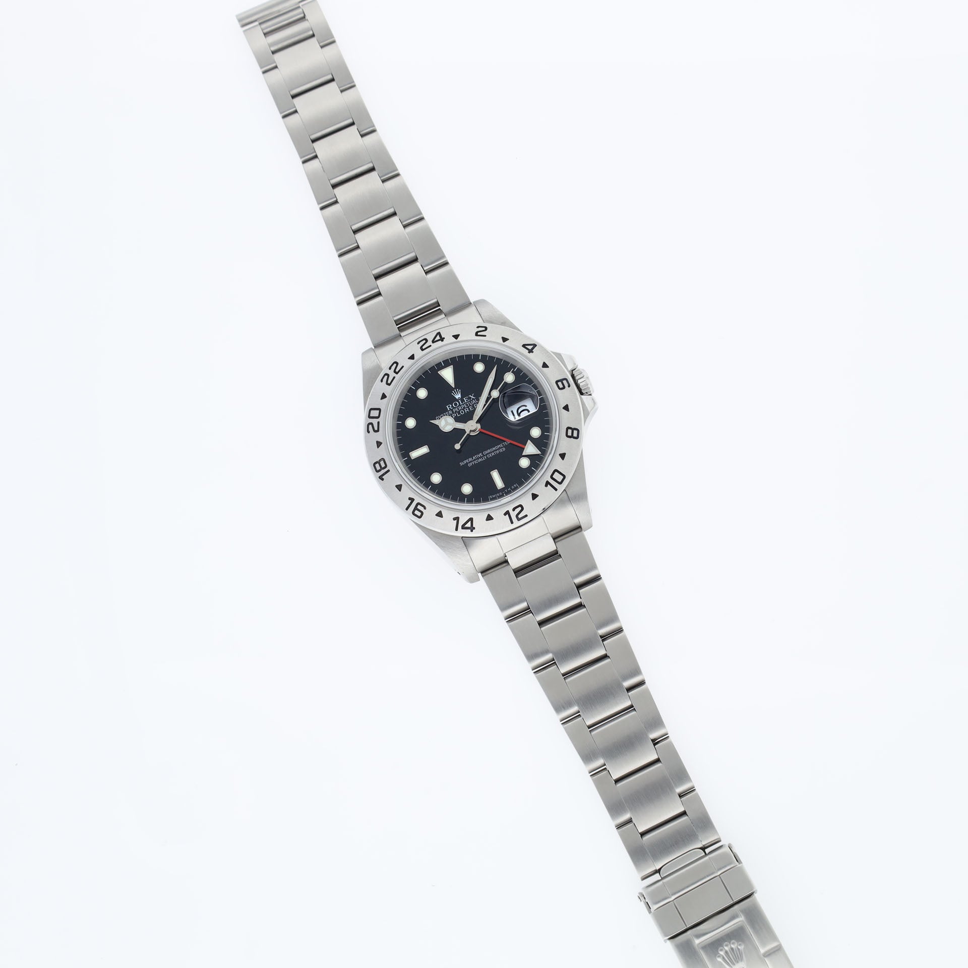 Rolex Explorer 2 16570 Black Transitional 'Tritinova' Dial