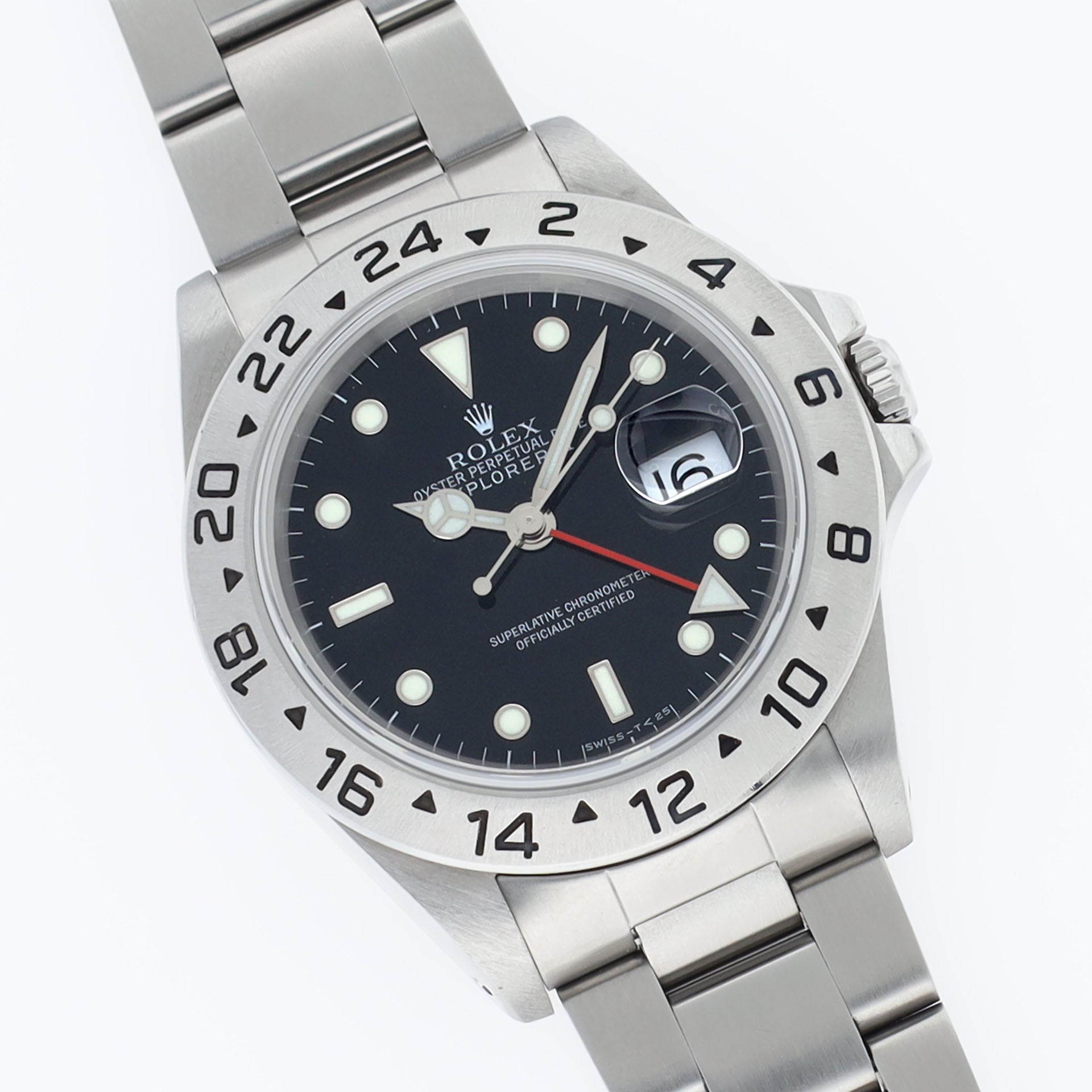 Rolex Explorer 2 16570 Black Transitional 'Tritinova' Dial