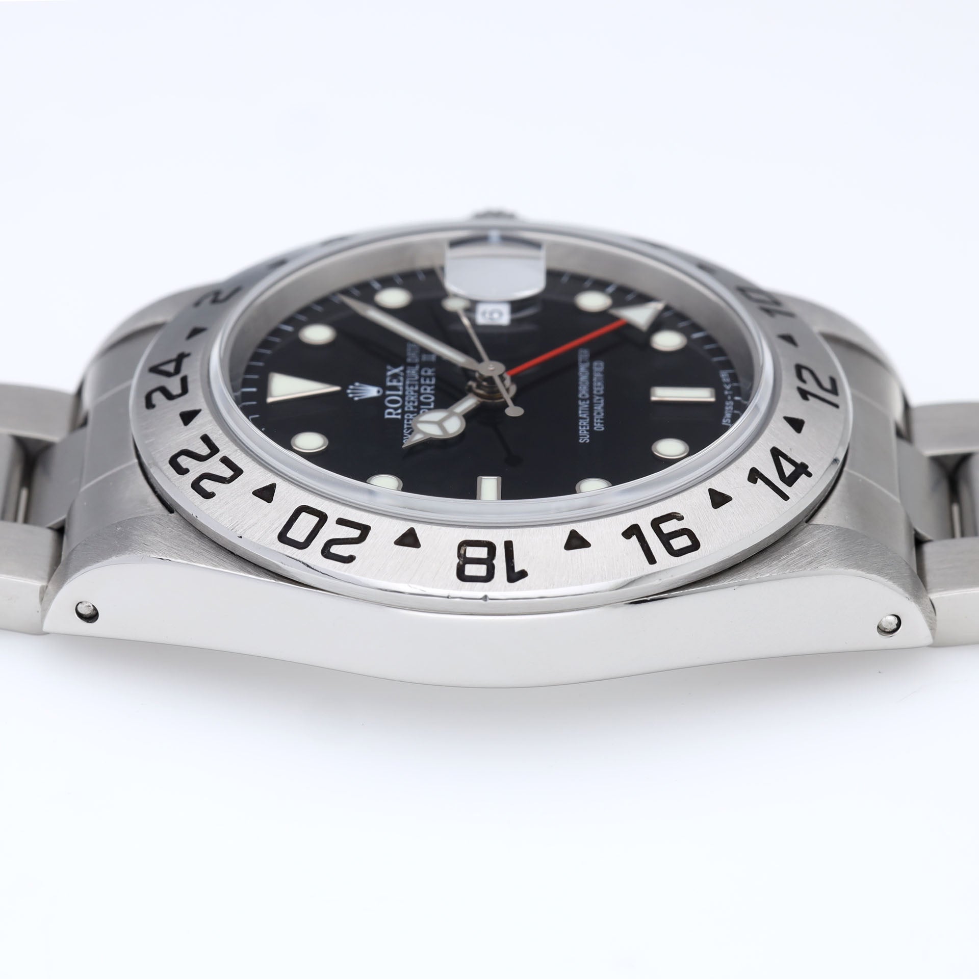 Rolex Explorer 2 16570 Black Transitional 'Tritinova' Dial