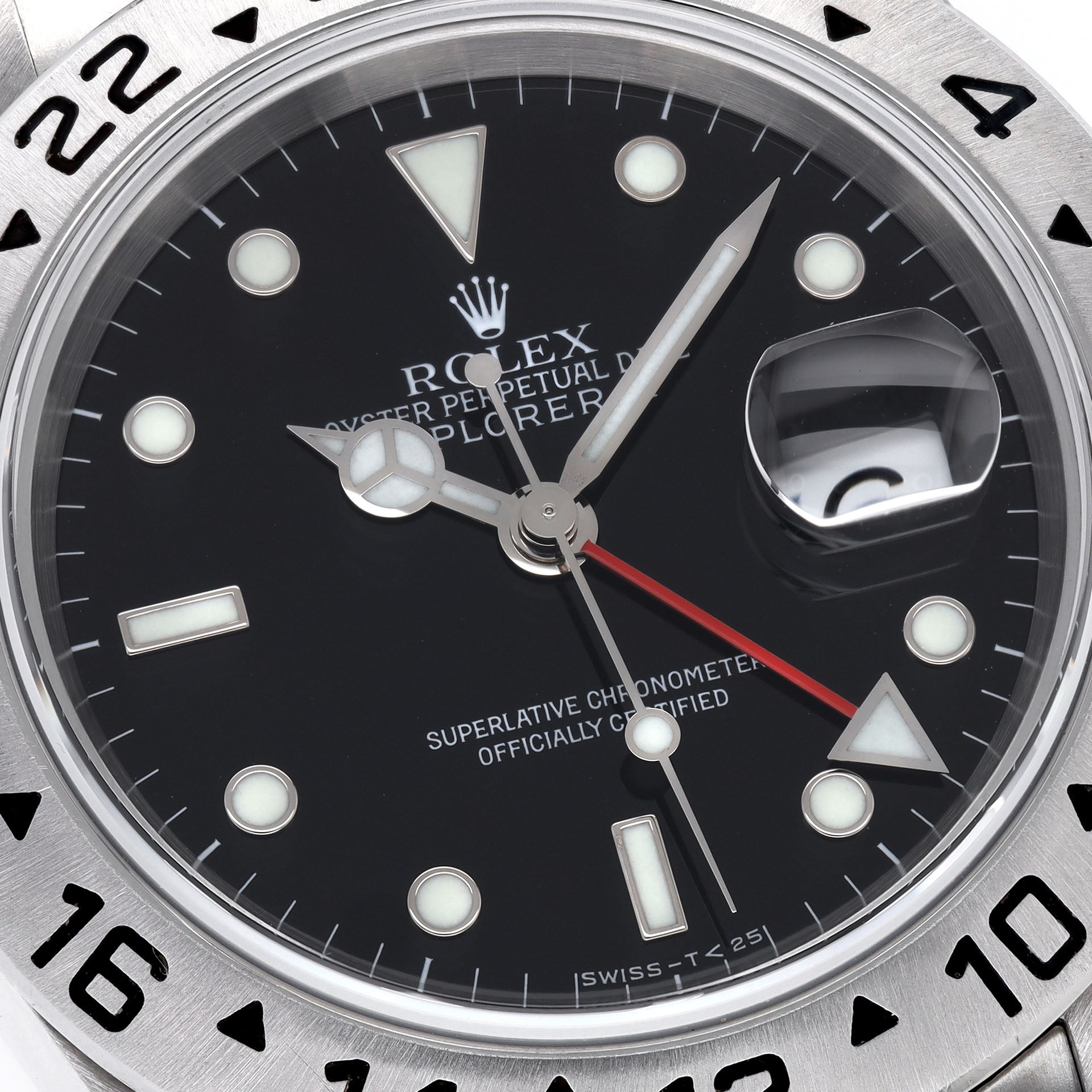 Rolex Explorer 2 16570 Black Transitional 'Tritinova' Dial