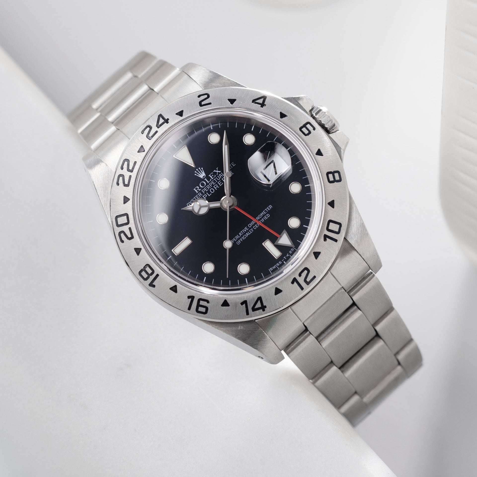 Rolex Explorer 2 16570 Black Transitional 'Tritinova' Dial