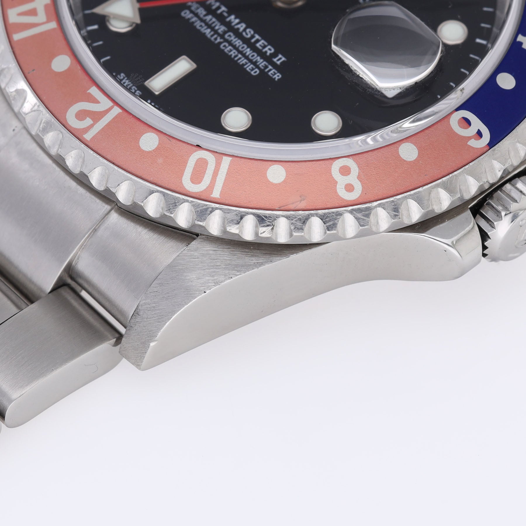 Rolex GMT-Master 2 16710 Pepsi Bezel ‘Swiss Made’ Dial