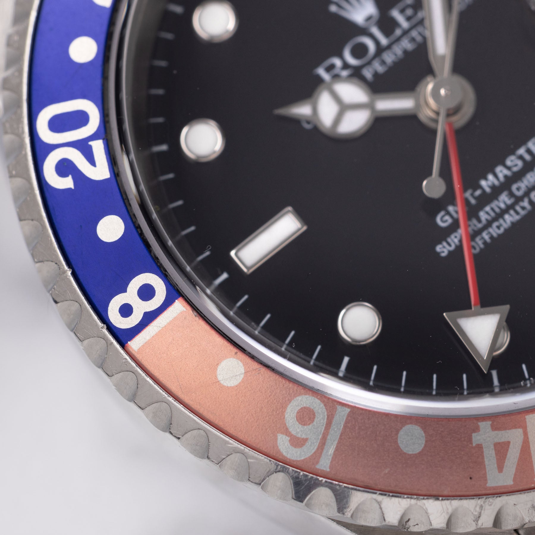 Rolex GMT-Master 2 16710 Pepsi Bezel ‘Swiss Made’ Dial