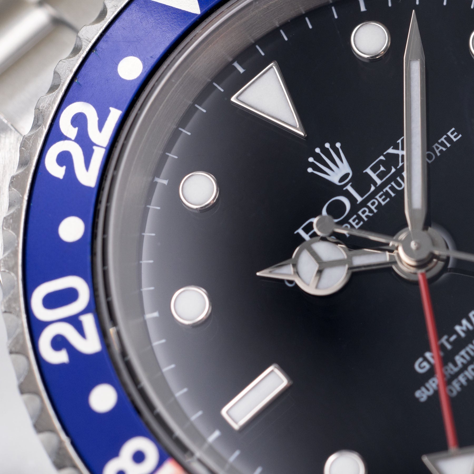 Rolex GMT-Master 2 16710 Pepsi Bezel ‘Swiss Made’ Dial