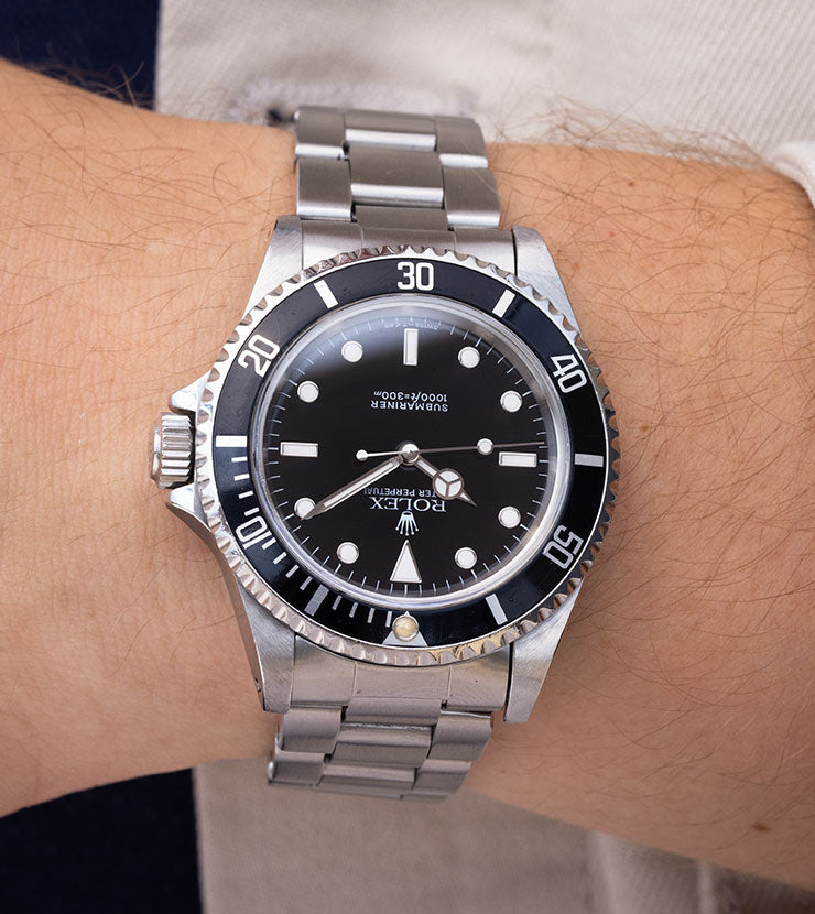 Rolex Submariner 14060 Two-Line Tritium Dial