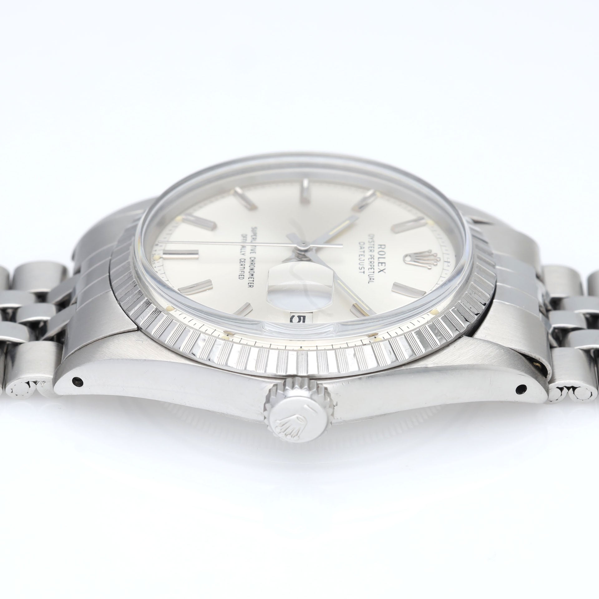 Rolex Datejust 1603 Silver Sigma Dial