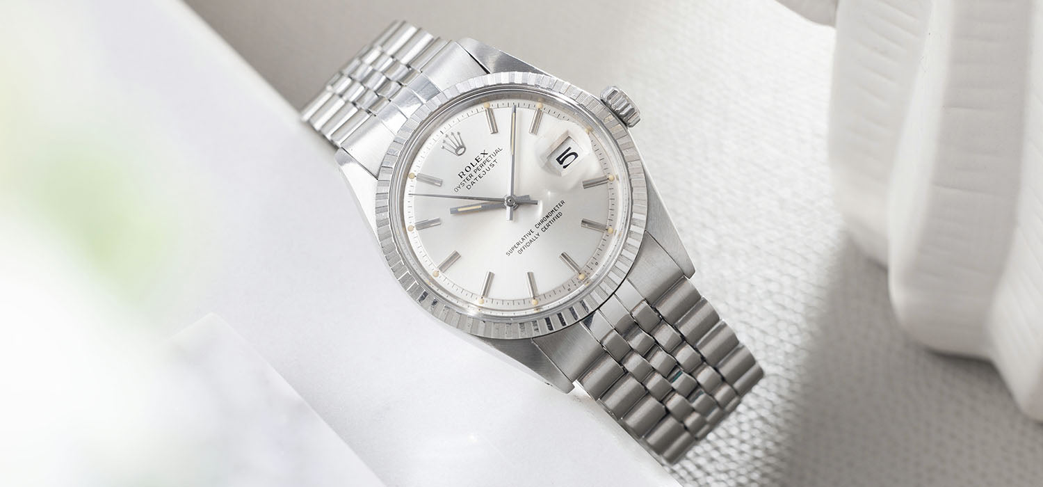 Rolex Datejust 1603 Silver Sigma Dial