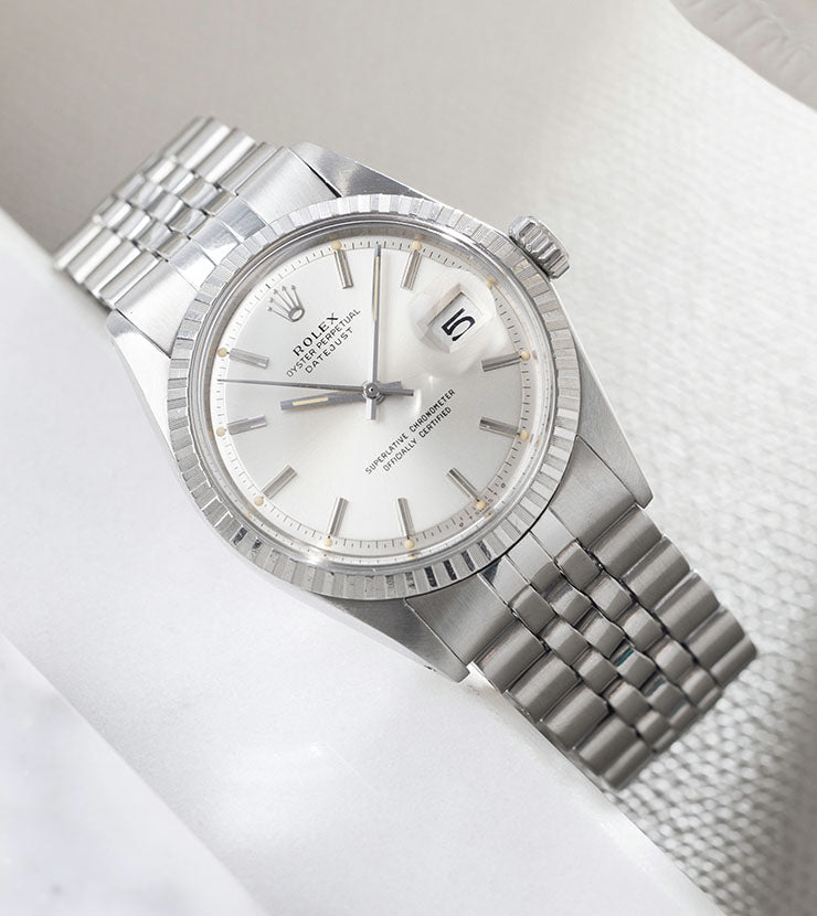 Rolex Datejust 1603 Silver Sigma Dial