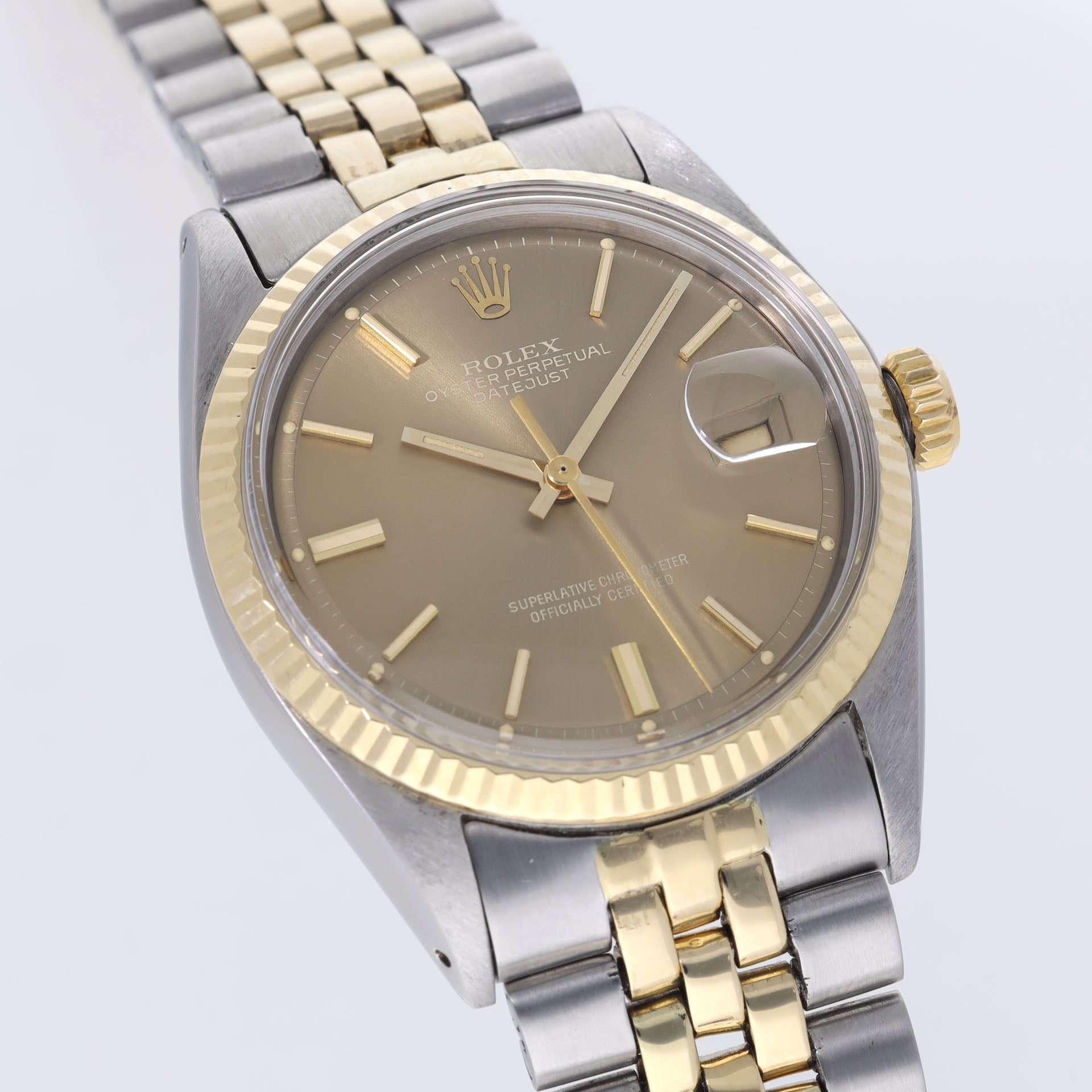 Rolex Datejust 1601/3 Steel and Gold Bronze Sigma Dial