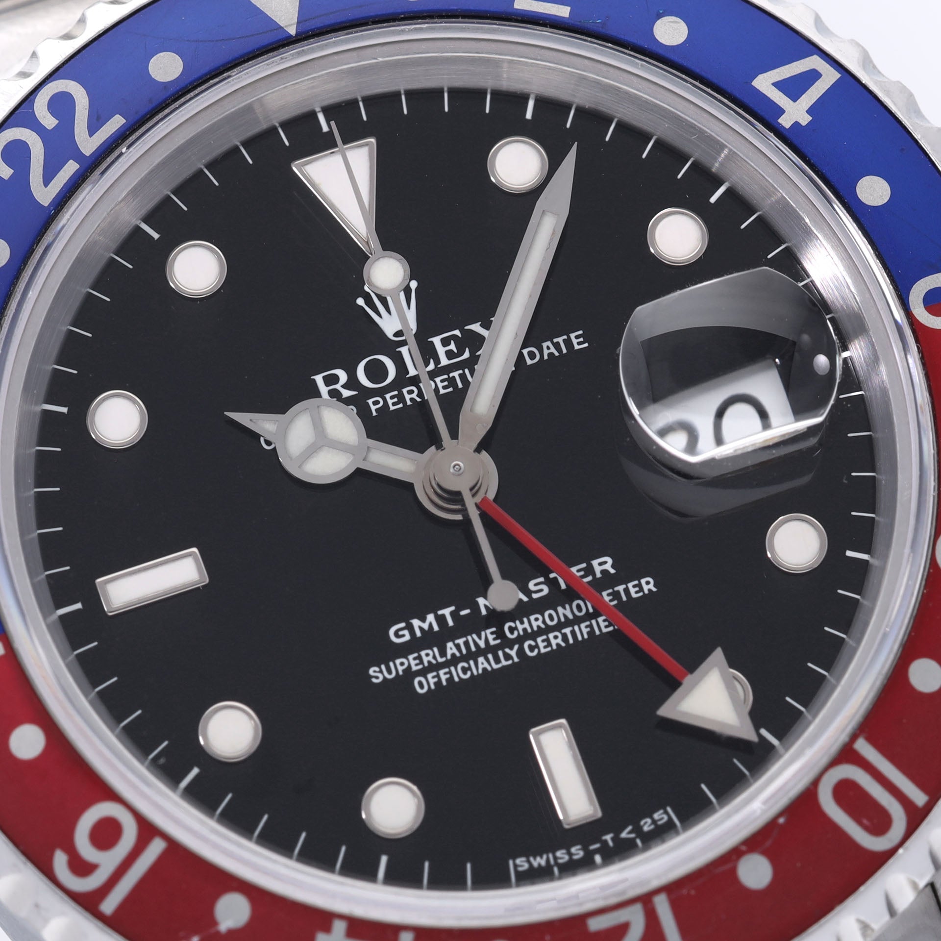 Rolex GMT-Master 16700 Tritium Dial Faded Pepsi Bezel