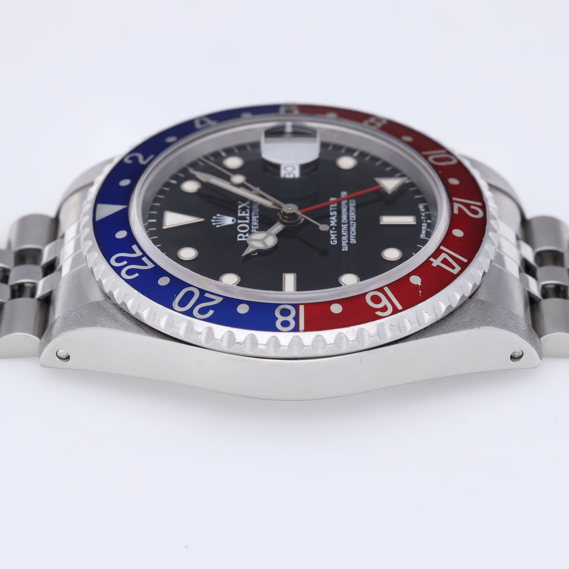 Rolex GMT-Master 16700 Tritium Dial Faded Pepsi Bezel