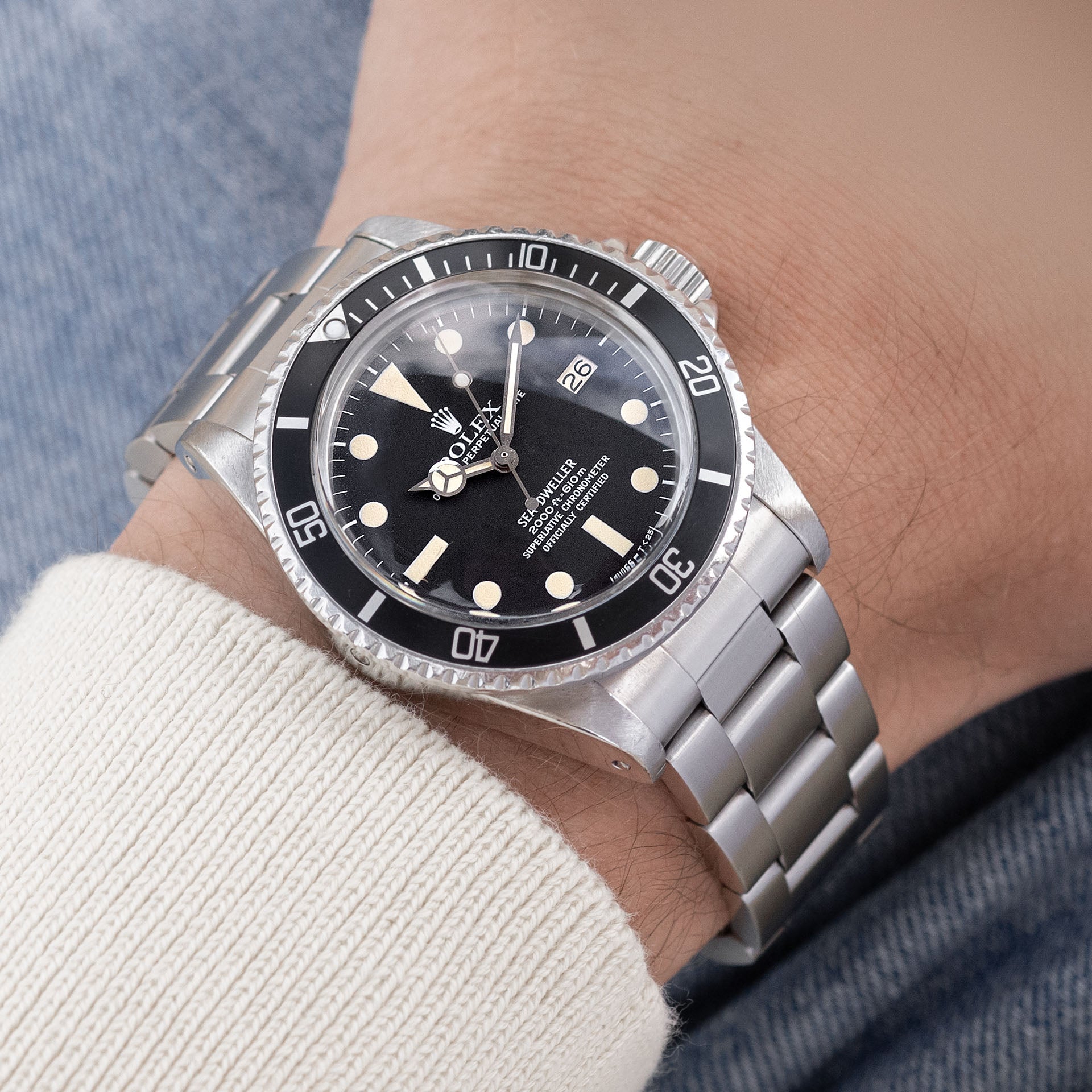 Rolex Seadweller 1665 Mk 1 Great White Dial