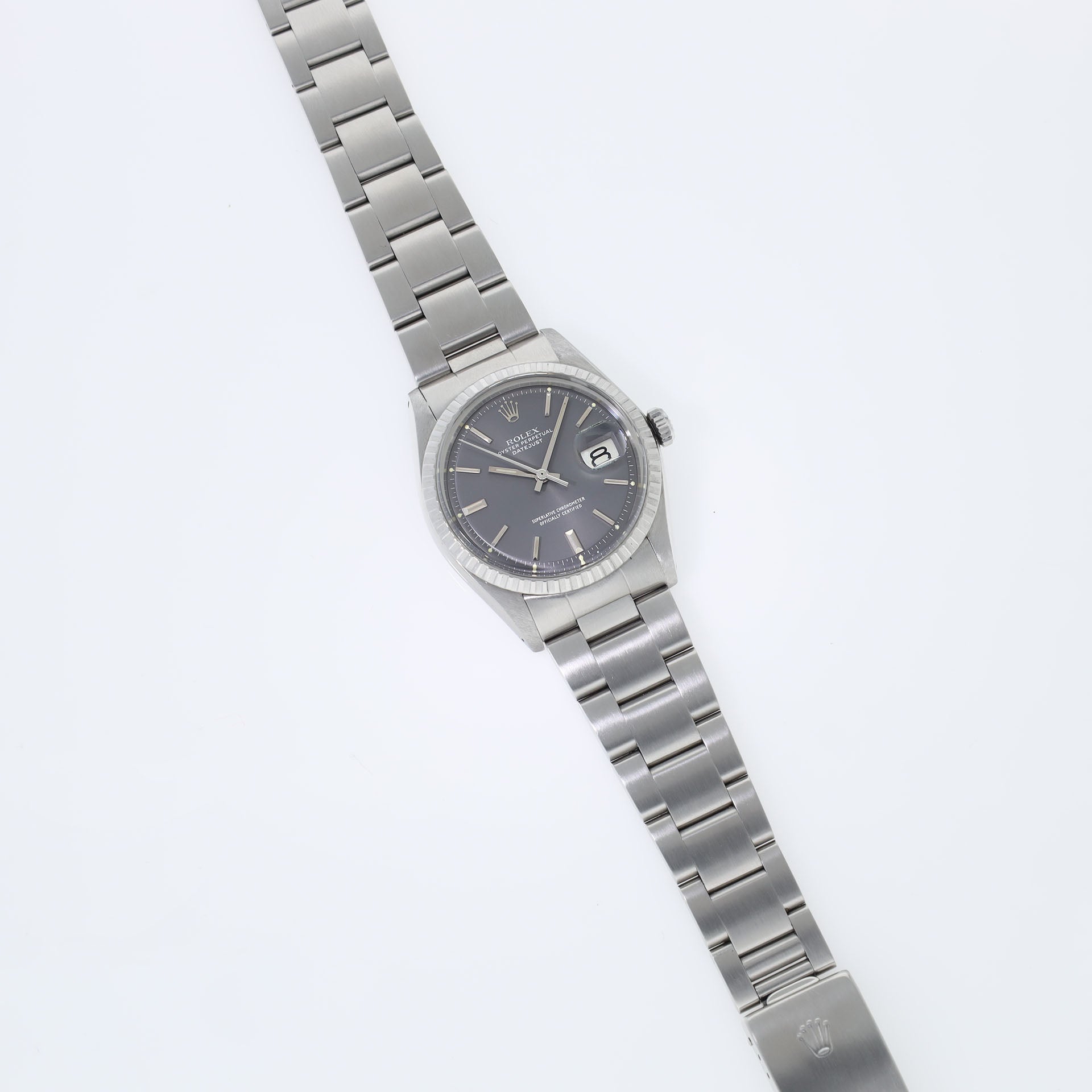 Rolex Datejust 1603 Grey Soleil Sigma Dial