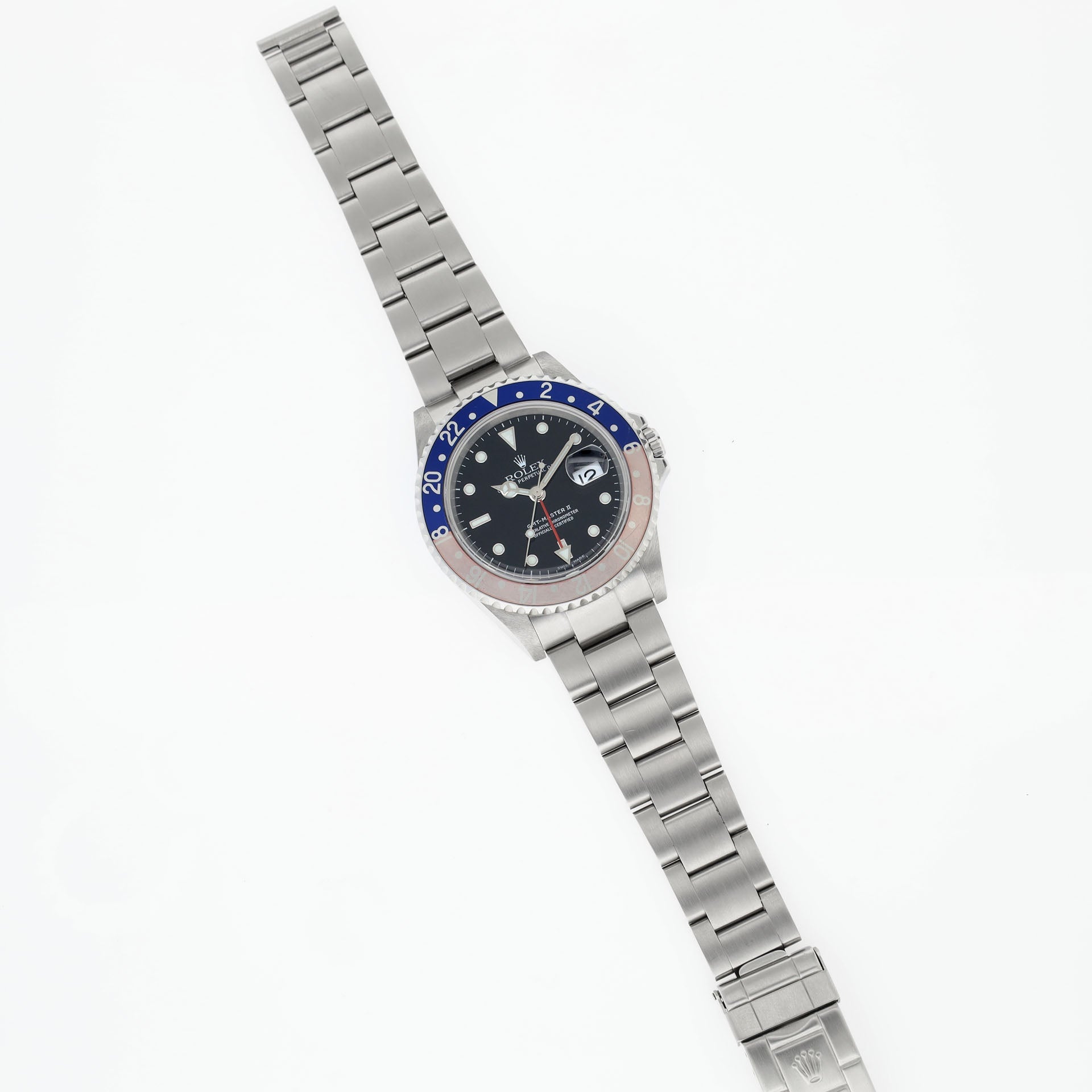 Rolex GMT-Master 2 16710 Faded Pepsi Bezel ‘Swiss Made’ Dial