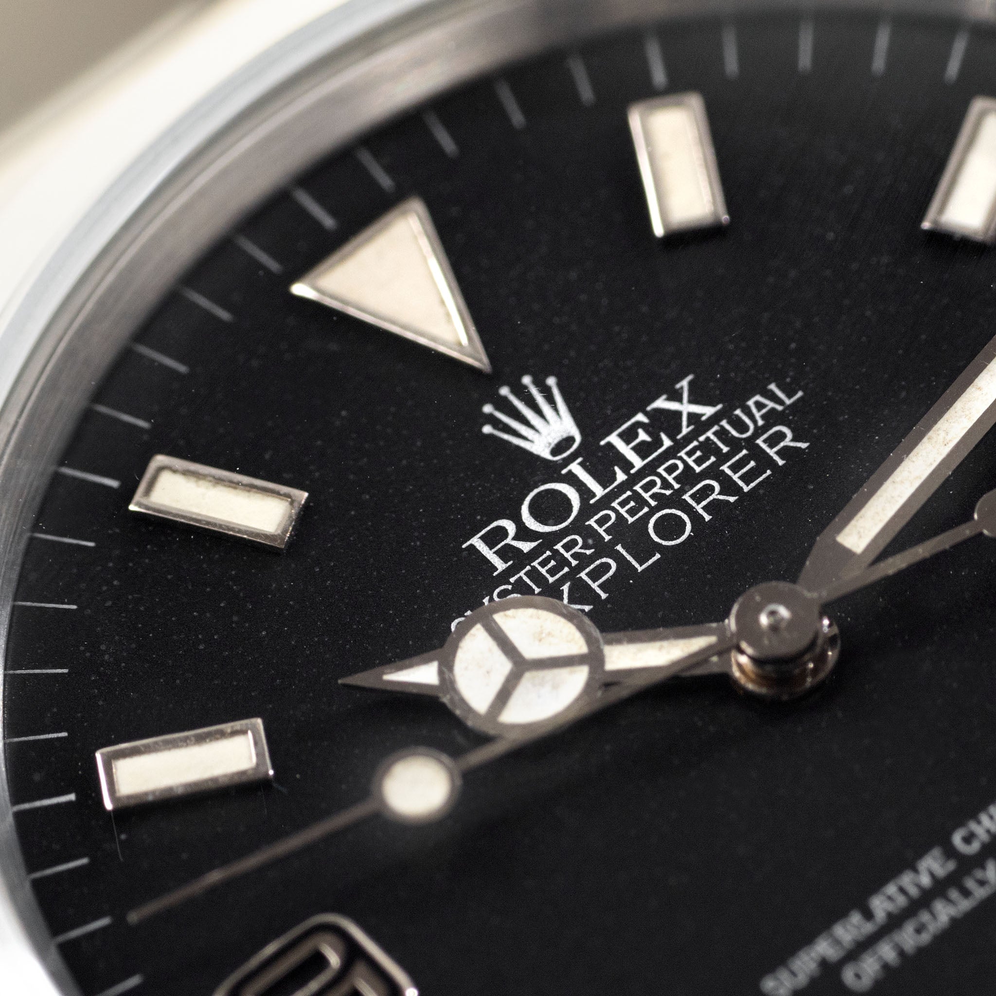 Rolex Explorer 14270 "Blackout Dial" Silver Print