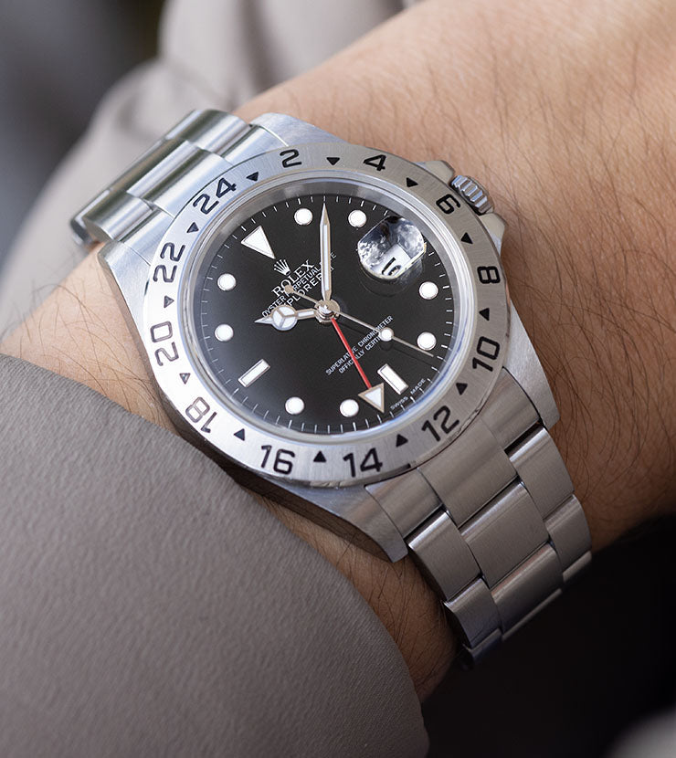 Rolex Explorer 2 16570 Black ‘Swiss Made’ Dial