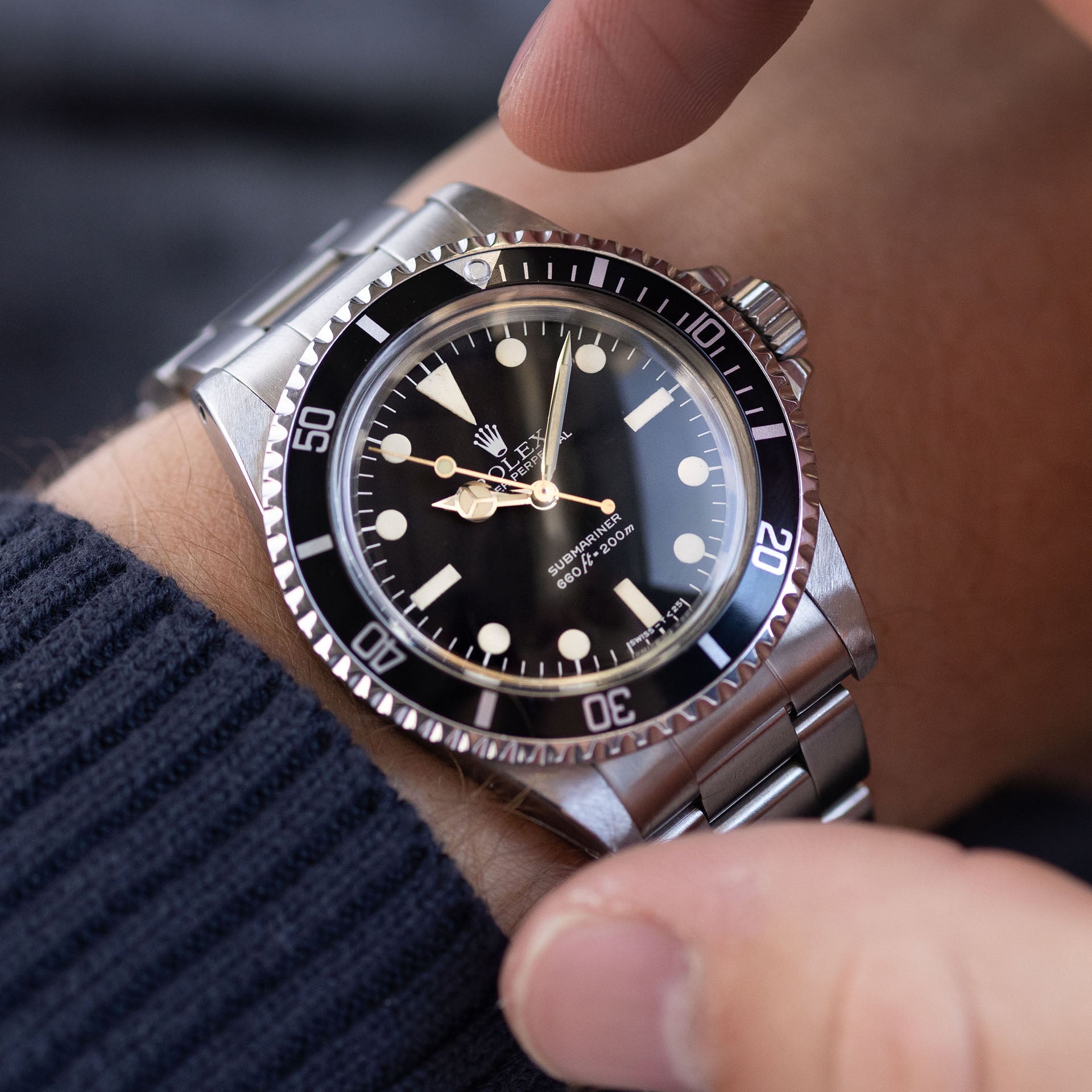 Rolex Submariner 5513 Mk 3 Maxi Dial