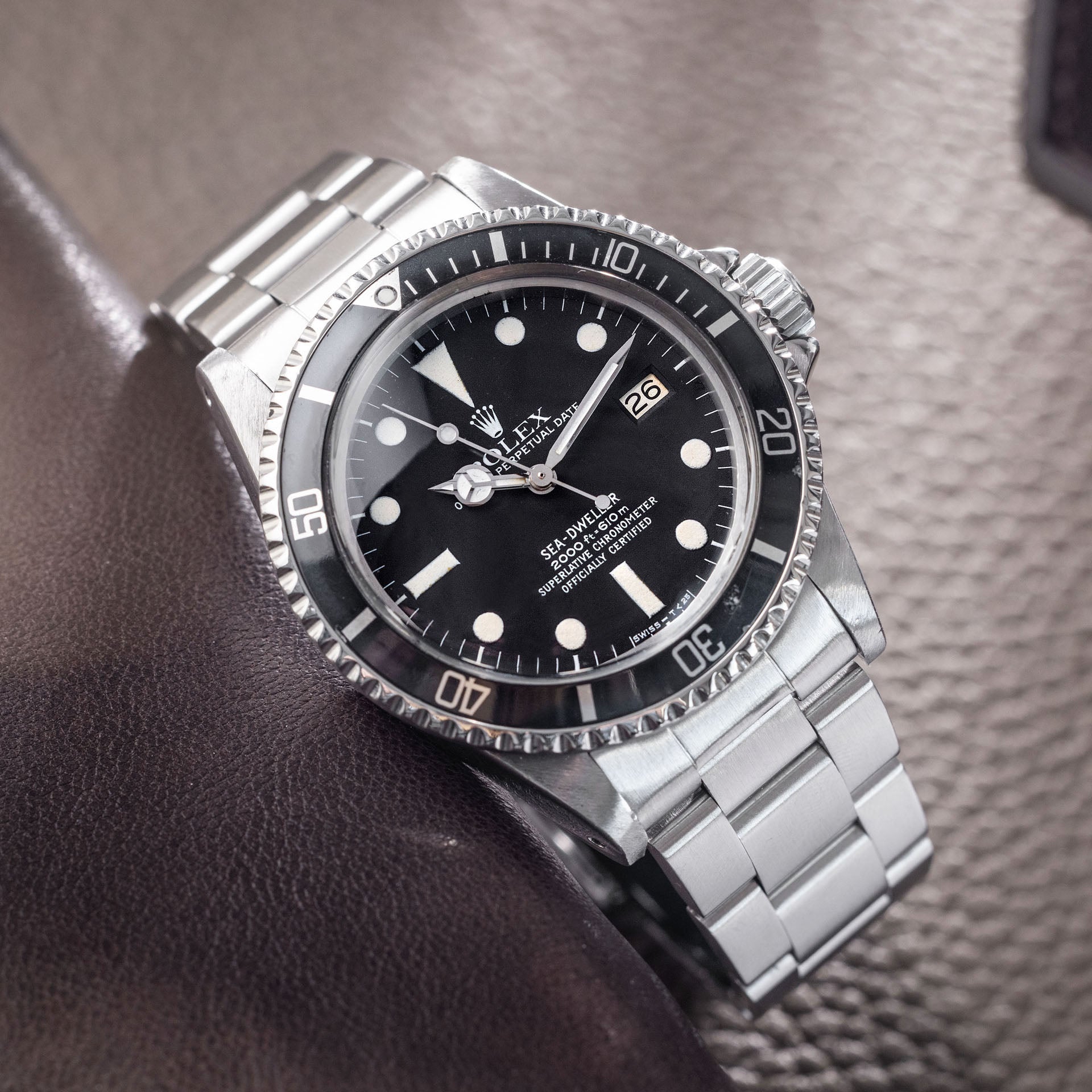 Rolex Seadweller 1665 Mk 1 ‘Great White’ Dial