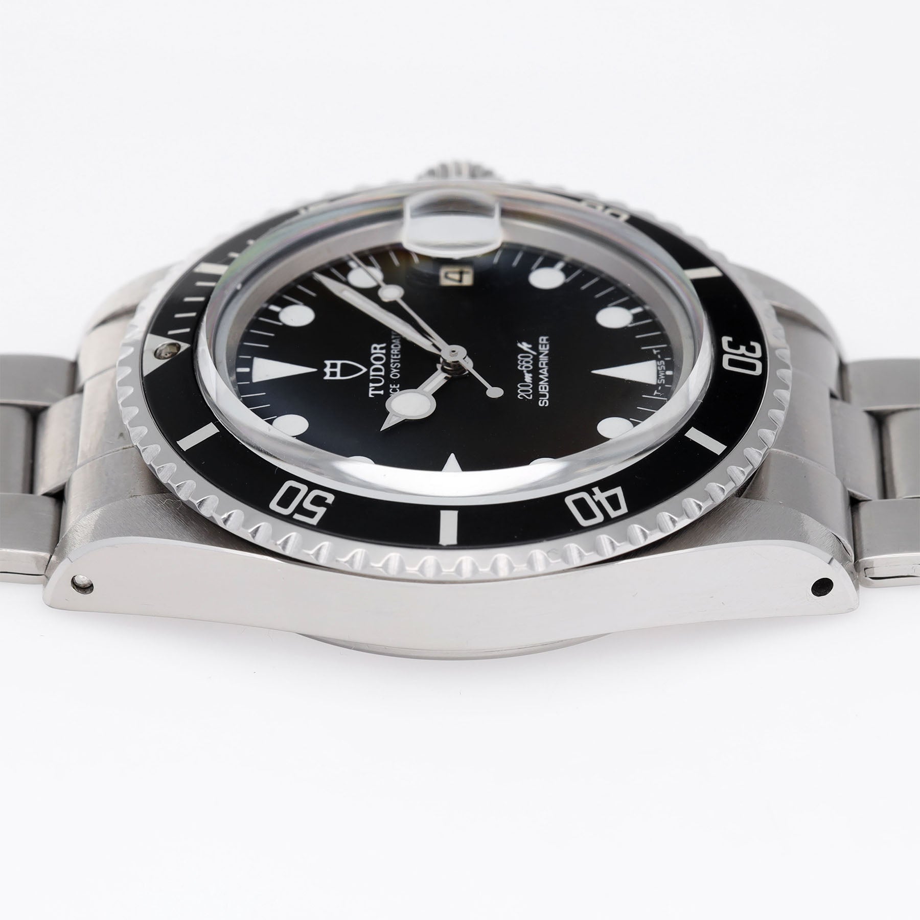 Tudor Submariner ref 76100 Lollipop Hour Hand with Black Dial