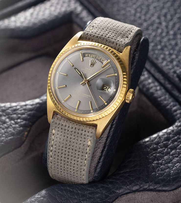 Rolex Day Date 1803 Yellow Gold Grey Sigma Dial