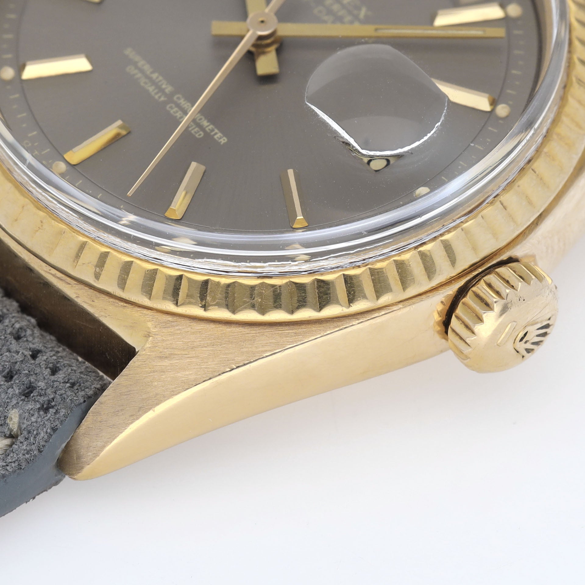 Rolex Day Date 1803 Yellow Gold Grey Sigma Dial