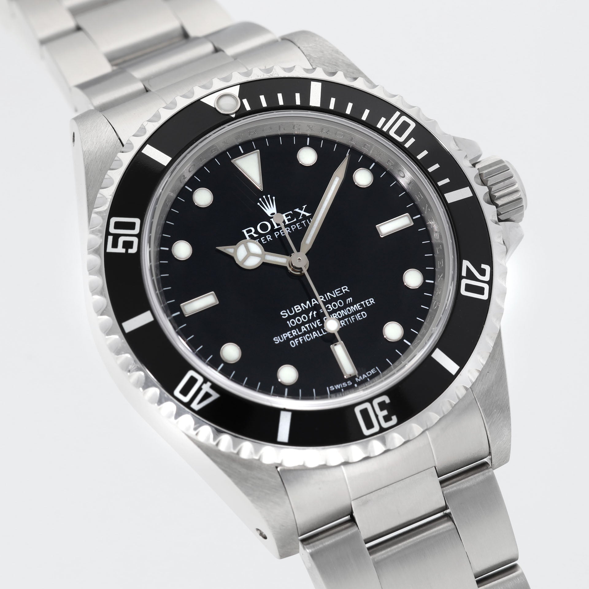 Rolex Submariner 14060M Four-Line Dial