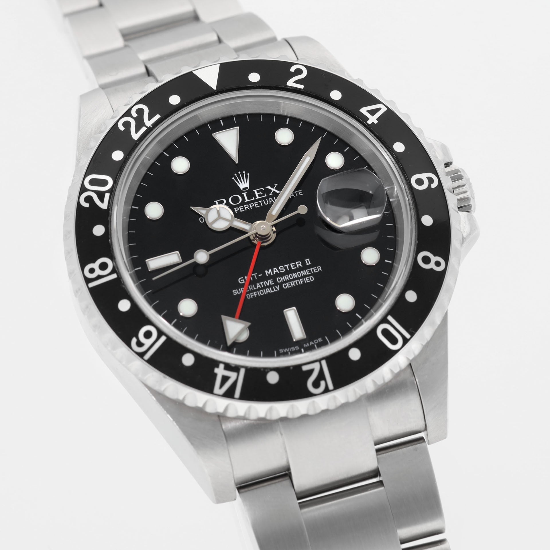 Rolex GMT-Master 2 16710 Rectangular Dial Box and Papers