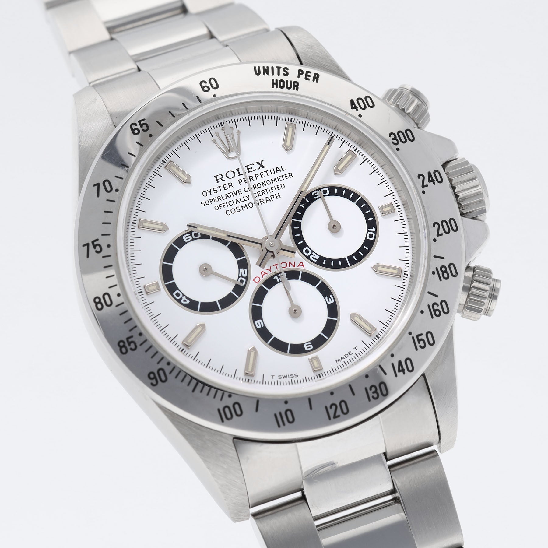 Rolex Daytona 16520 Steel White Mk6 Dial