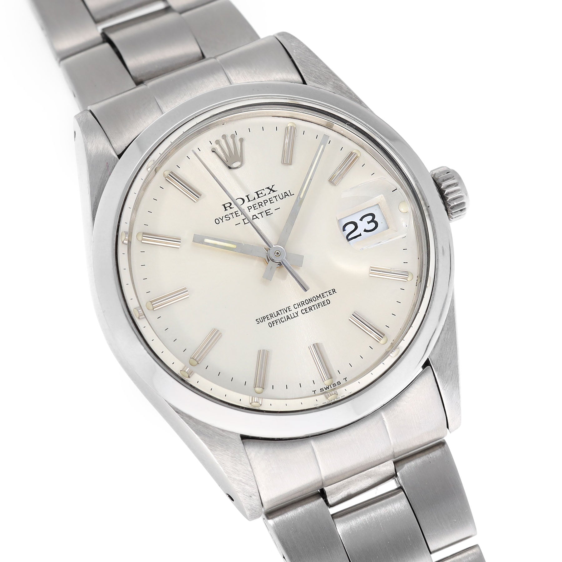 Rolex OP Date Silver Dial ref 15000