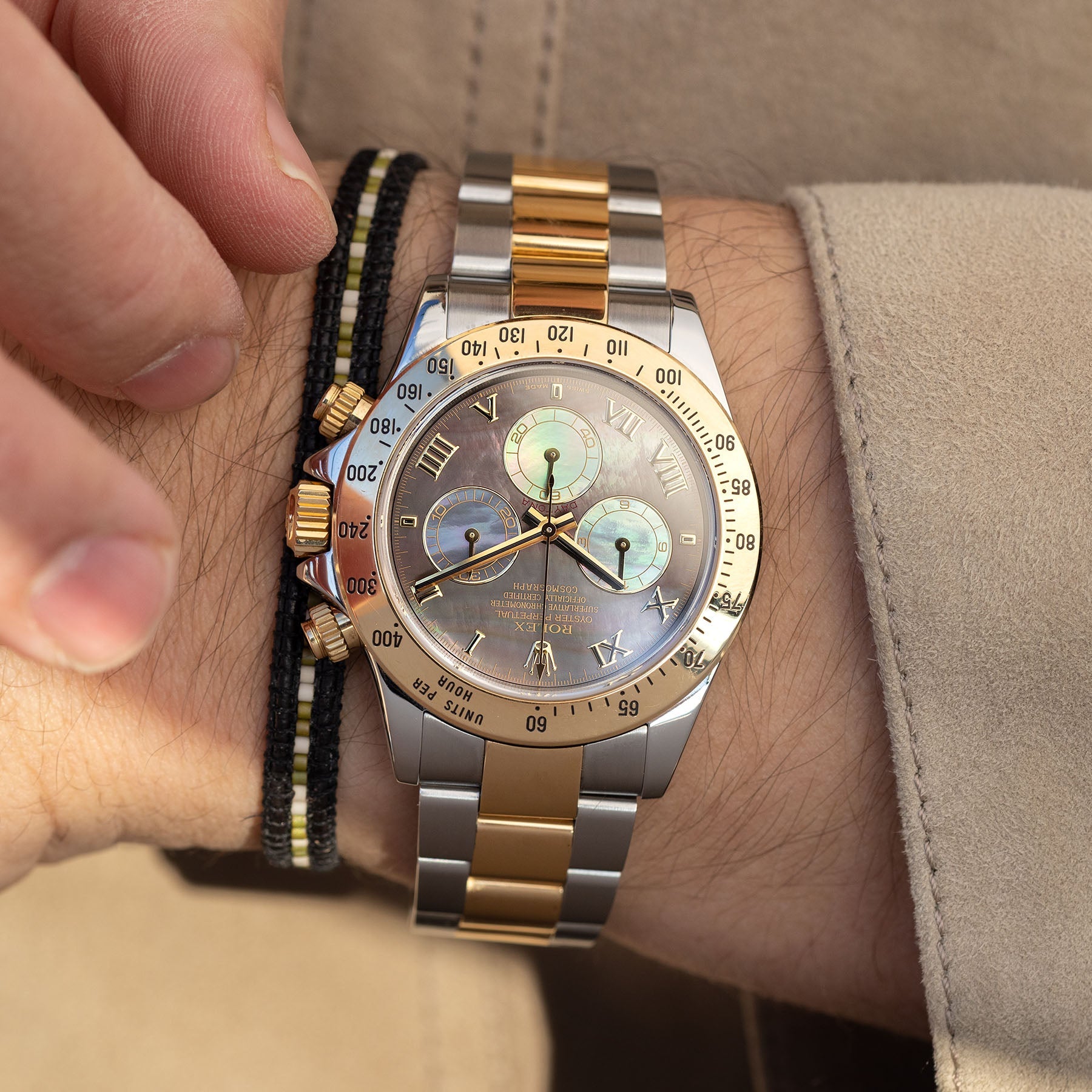 Rolex Daytona Mother of Pearl Dial Ref 116523