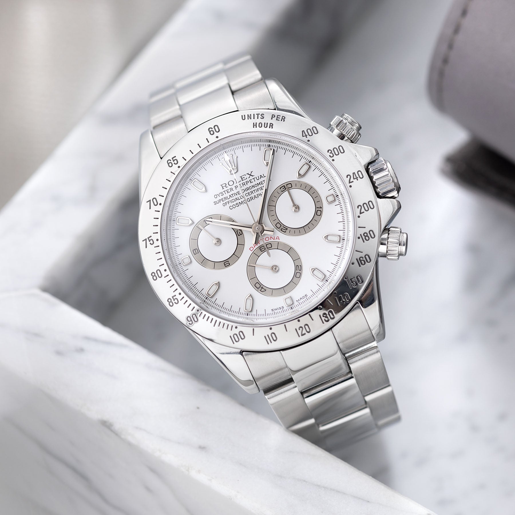 Rolex Daytona White Dial Ref 116520