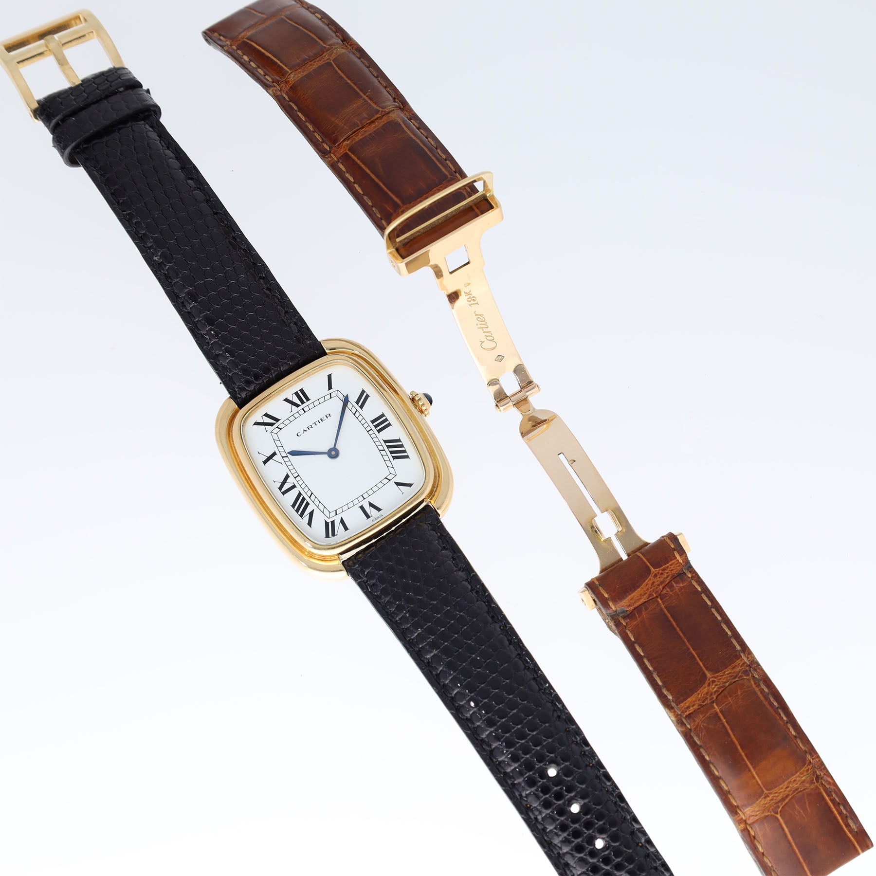 Cartier Gondole Jumbo verticale in 18k yellow gold