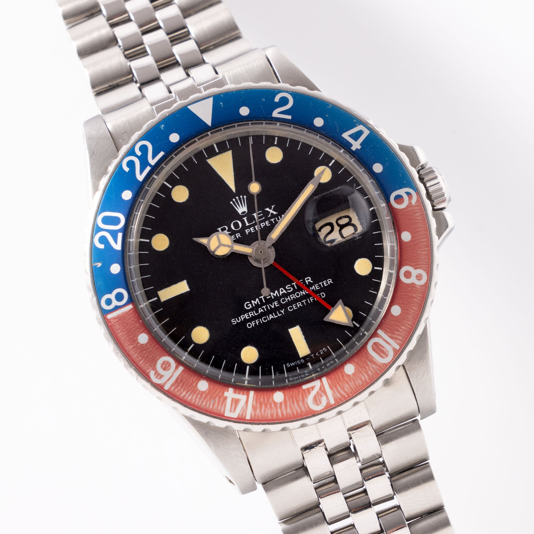 Rolex Gmt-master 1675 Long E “Alive patina “